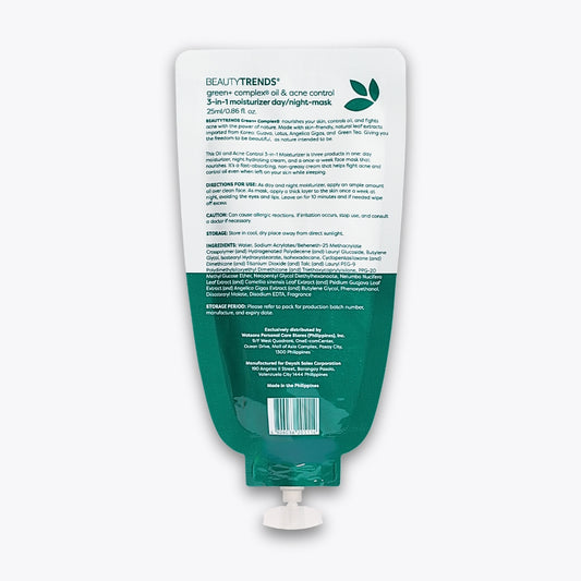 BEAUTYTRENDS 3IN1 MOISTURIZER / SLEEPING MASK 25ML