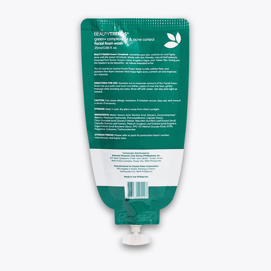 BEAUTYTRENDS FACIAL FOAM WASH 25ML