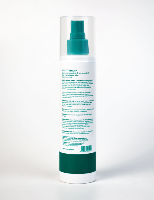 BEAUTYTRENDS 2IN1 TONER MIST 250ML
