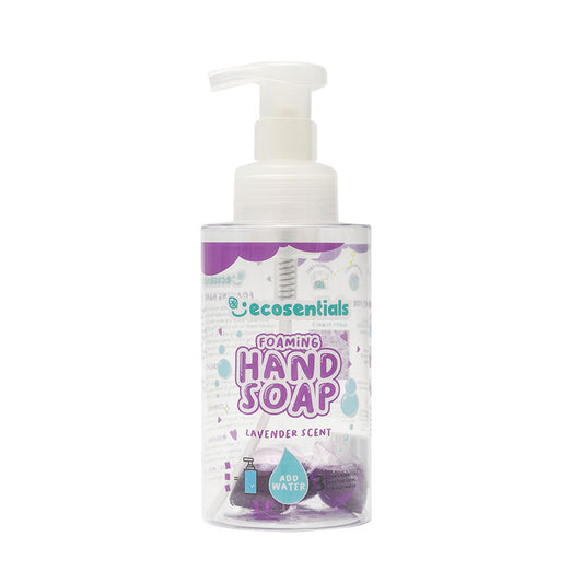 ECOSENTIALS FOAMING HAND SOAP PODS STARTER KIT - LAVENDER