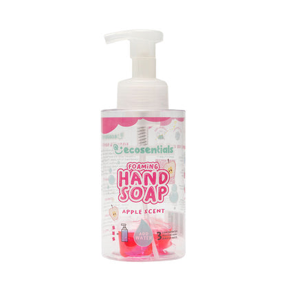 ECOSENTIALS FOAMING HAND SOAP PODS STARTER KIT - APPLE
