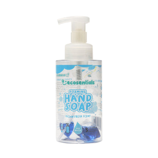 ECOSENTIALS FOAMING HAND SOAP PODS STARTER KIT - OCEAN FRESH