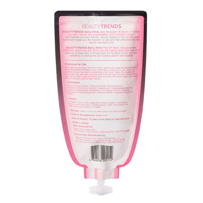 BEAUTYTRENDS BERRY WHITE PEEL OFF MASK 25ML